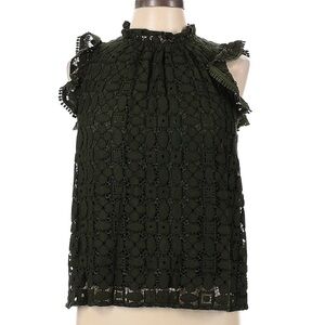 Eyelet Halter Top Blouse from Maeve by Anthropologie